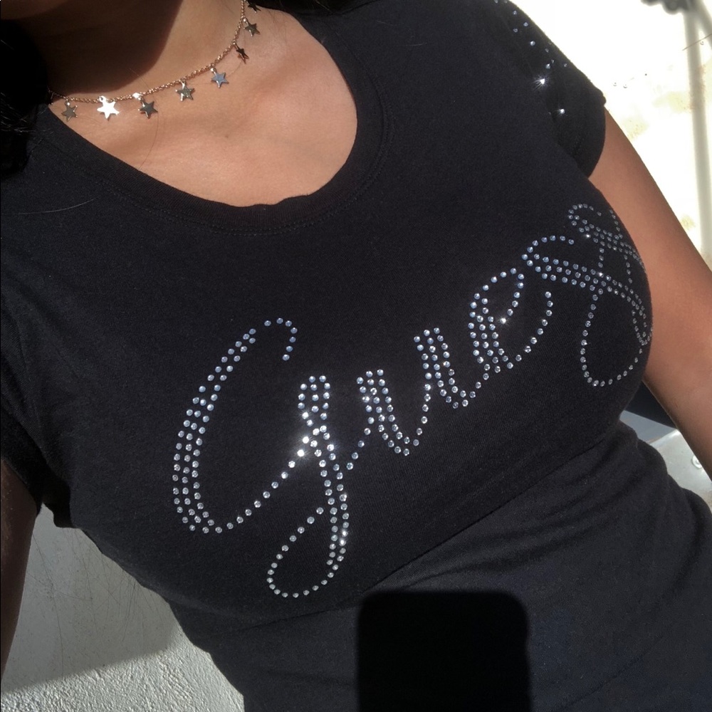 Guess T-Shirt with Bedazzles